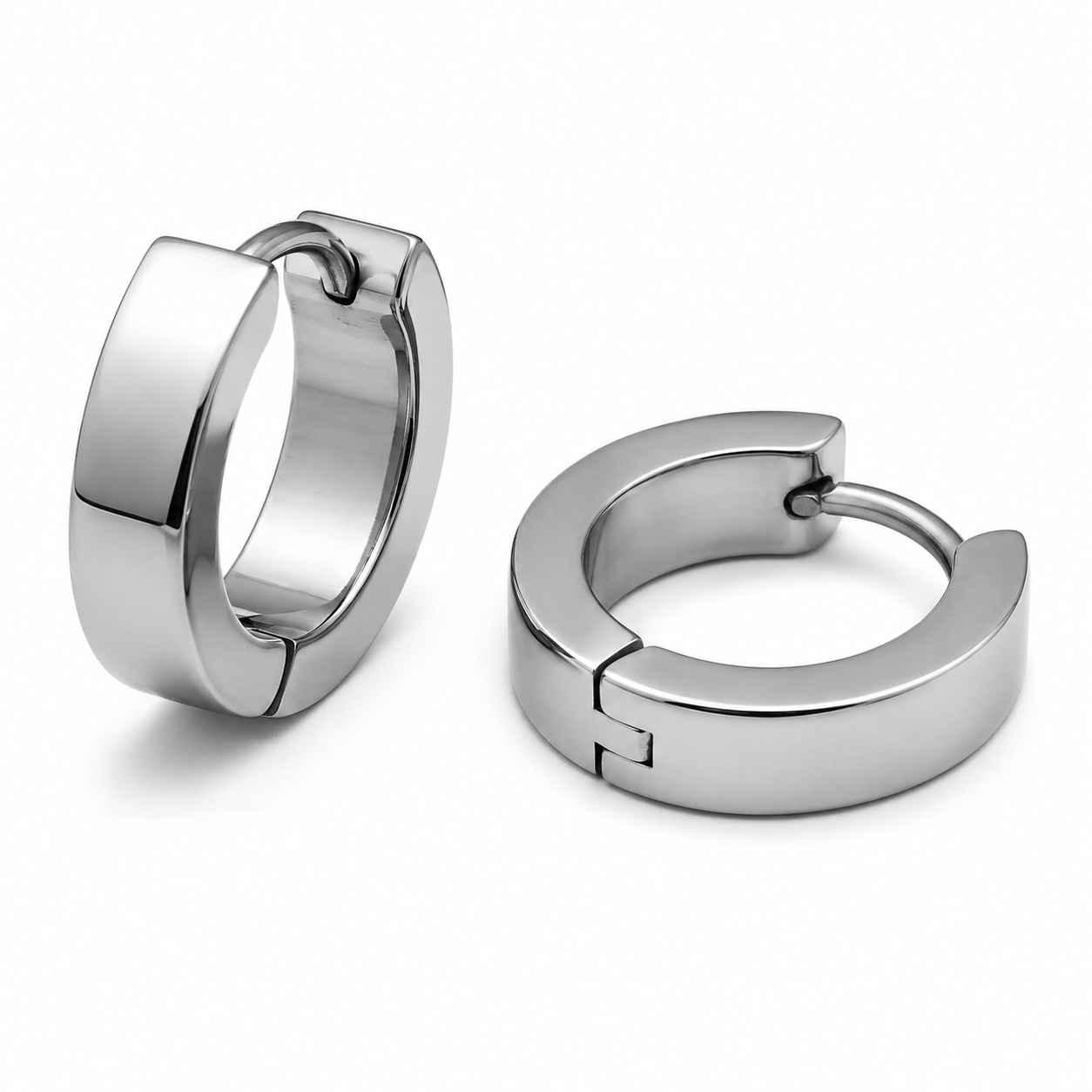 Stainless Steel Hoop Earring | Berrigton Naidi