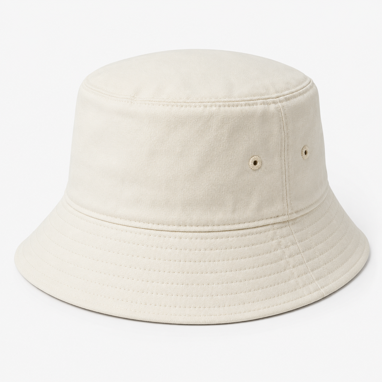 Off-White Premium Cotton Bucket Hat | Berrigton Naidi